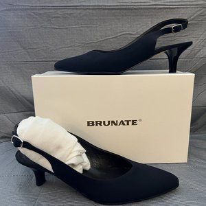 Brunate Hanna Microfiber slingback